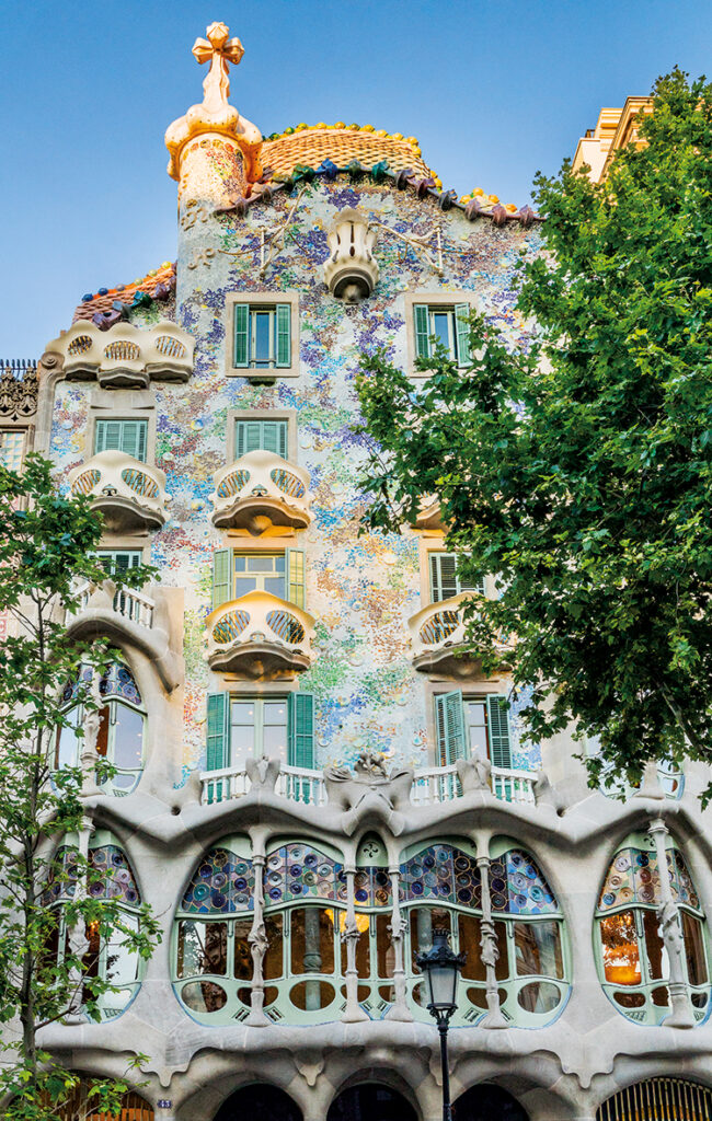 façade de la Casa Batlló Arts et Vie voyages culturels