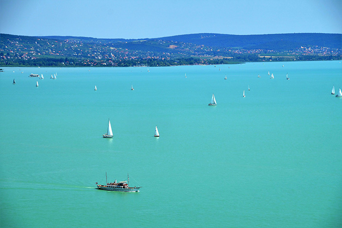 Hongrie paysage lac Balaton