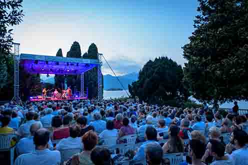 Concert du festival de Stresa, sur les rives du lac Majeur