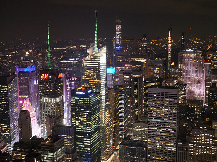 Times Square observatoire Empire State Building New York Voyage Arts et vie culturel