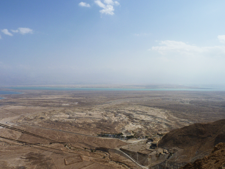 Massada mer Morte forteresse Israël, Jordanie voyage culturel Arts et Vie