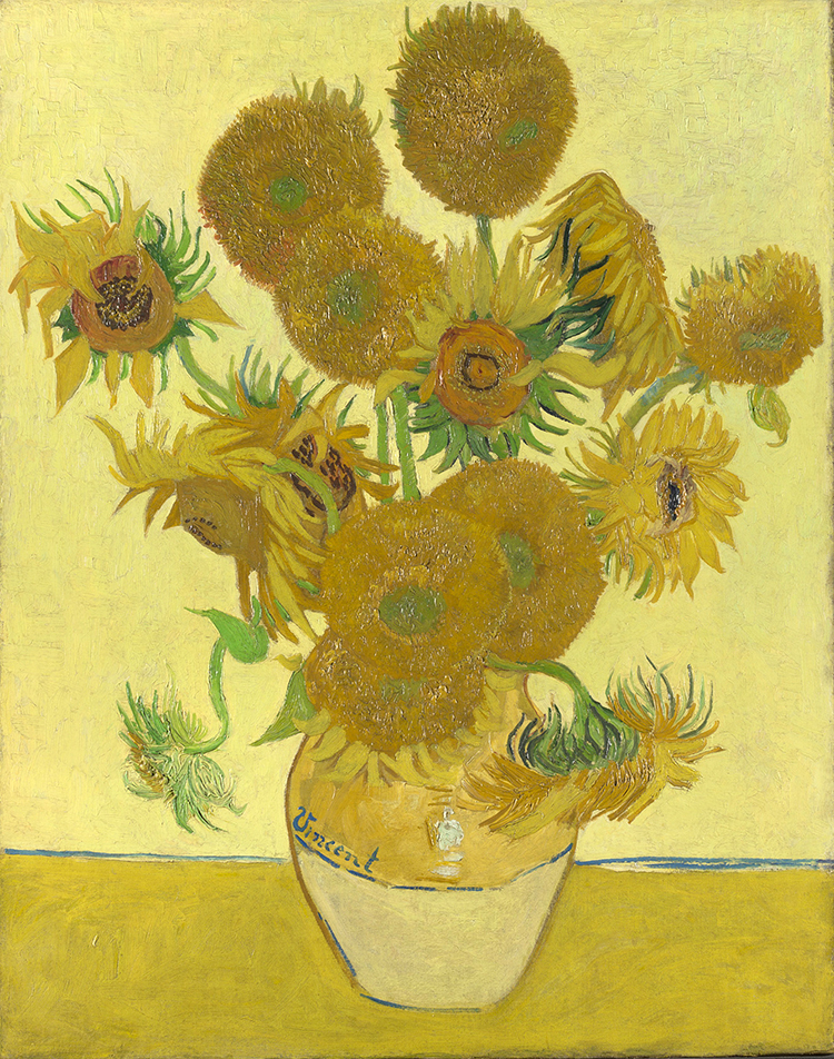 Les Tournesols, Van Gogh The National Gallery, London, Londres des arts Escapades de printemps