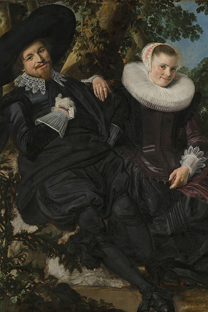 Portrait de mariage d'Isaac Massa et Beatrix Van der Laen, Frans Hals, Rijksmuseum Amsterdam célèbre Hals programmation Arts et Vie Escapades 