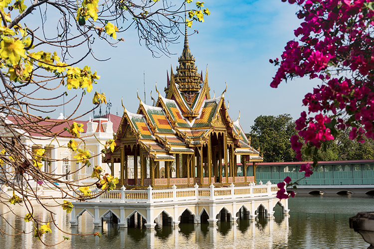 Palais royal de Bang Pa In, en Thaïlande