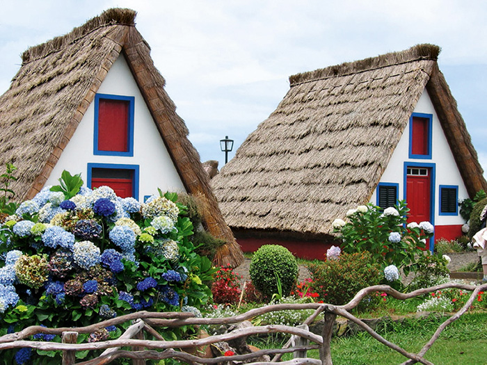 portugal madère maisons typiques