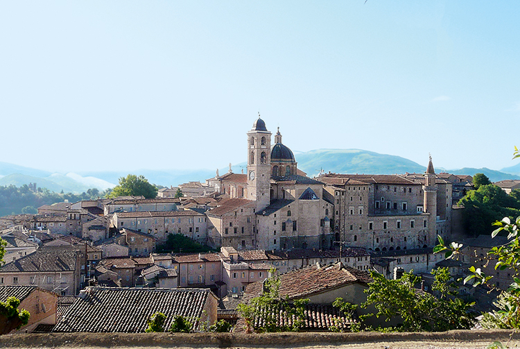 Vue d'Urbino
