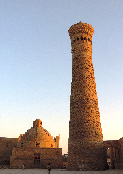 Le minaret Kalon, à Boukhara 