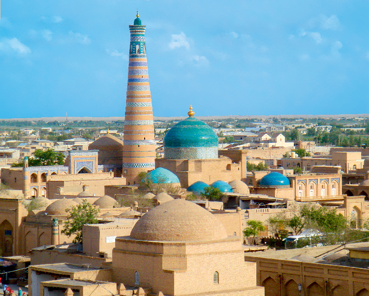Vue sur Khiva
