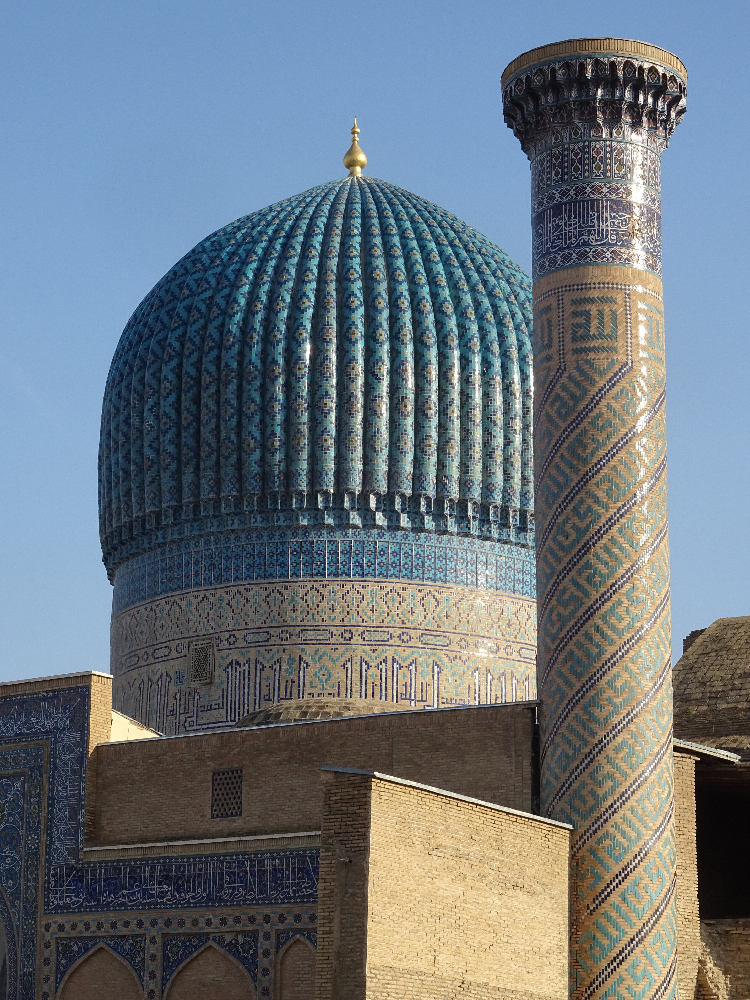 Le mausolée de Gour Emir, à Samarcande 