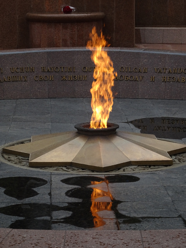 Le mémorial de la Seconde Guerre mondiale à Tachkent 