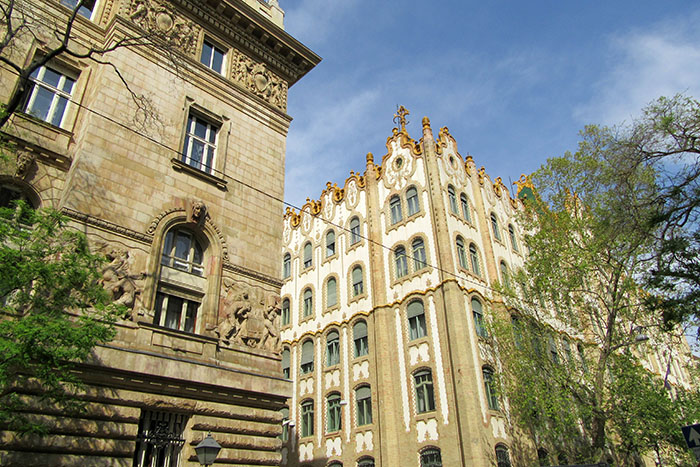 La Caisse d'épargne de la poste à Budapest