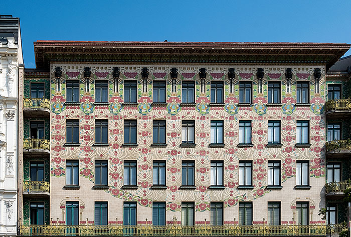 La Maison aux majoliques à Vienne